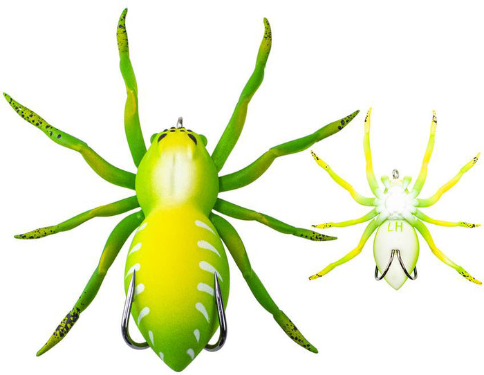 Lunkerhunt Phantom Spider Topwater Hollow Body Arachnid - Leaf