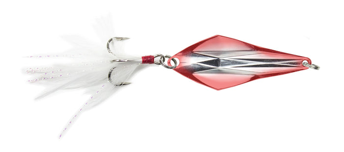 Silver/Red / 3/8 oz - 2 inch