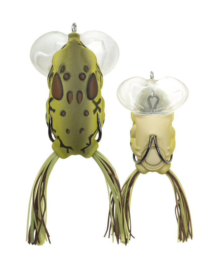 Lunkerhunt Yappa Frog 2 1/4 inch Hollow Body Frog - Cane