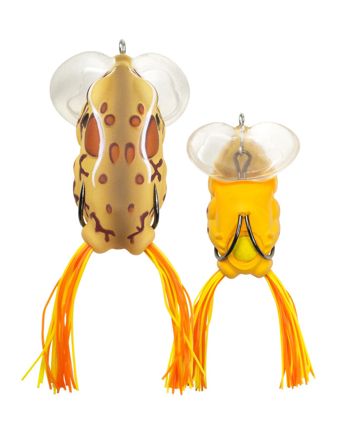 Lunkerhunt Yappa Frog 2 1/4 inch Hollow Body Frog - Desert Toad