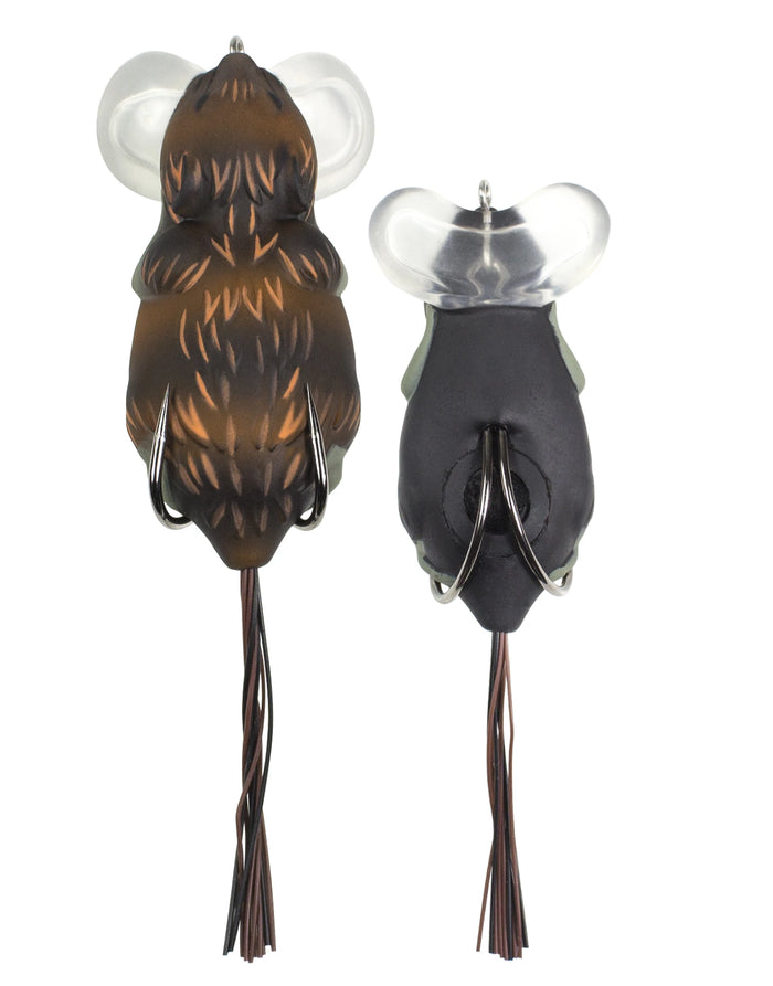 Lunkerhunt Yappa Rat 2 3/4 inch Hollow Body Rodent - Sewer Rat