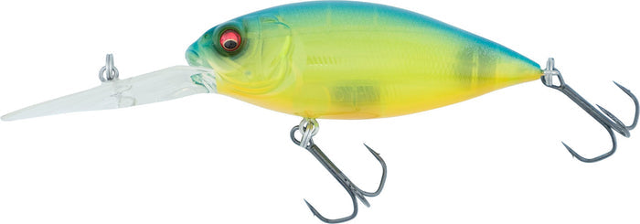 Megabass Deep-X 300 Deep Diving Crankbait - Black Back Chartreuse