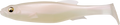 Megabass Magdraft Freestyle Un-Rigged Paddle Tail Swimbait - 6 Inch - Albino Pearl Shad - 6 inch - 2 pack