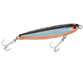 MirrOlure MirrOminnow 19MR Suspending Twitchbait Black Back/Orange Belly/Silver Luminesence