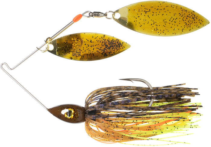 Nichols Pulsator Metal Flake Double Willow Spinnerbait - Bluegill
