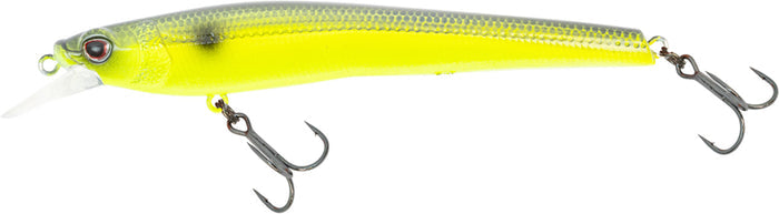 Nomad Design Shikari Freshwater Jerkbait - Chartreuse Black Back