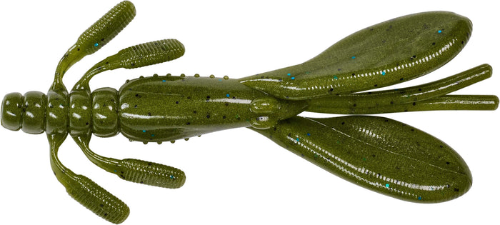 Nories 3 Inch Escape Chibi Twin Creature Bait - 8 Pack - Watermelon Float Blue Flake