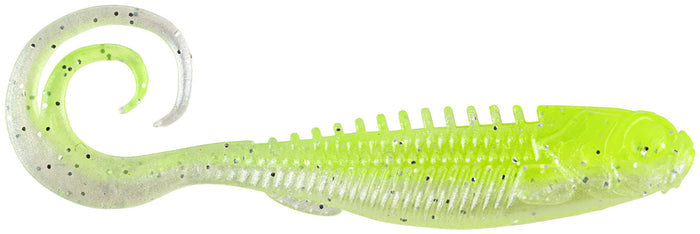 Northland Tackle Eye-Candy Grub - 5 Pack - Chartreuse Shad
