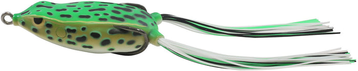 Northland Tackle Reed-Runner Hollow Body Walking Frog - 2.75 Inch - Green Leopard Frog
