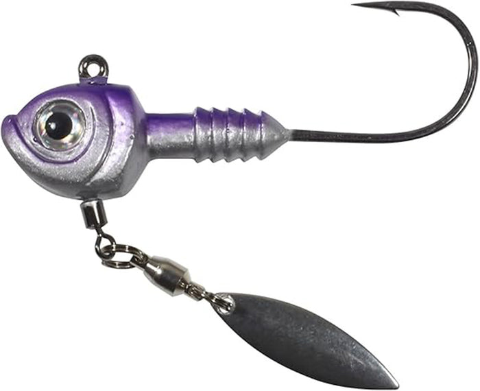 Northland Tackle Smeltinator Underspin Jighead - 1 Pack - Purple Silver