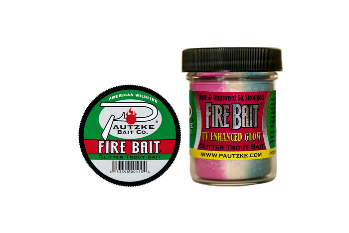 Pautzke Bait Co. Fire Bait Glitter Trout Bait American Wildfire