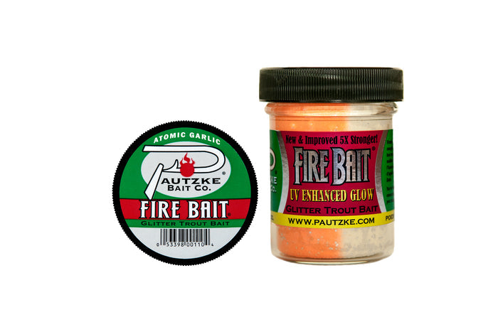 Pautzke Bait Co. Fire Bait Glitter Trout Bait - Atomic Garlic