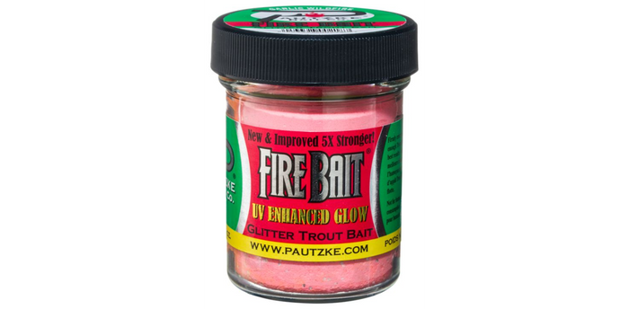 Pautzke Bait Co. Fire Bait Glitter Trout Bait - Garlic Wildfire
