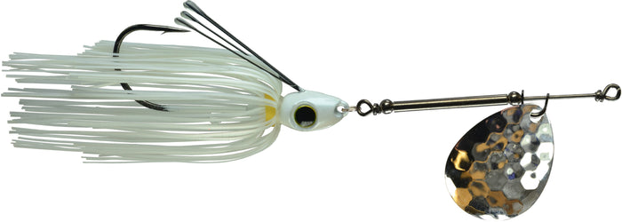 White Pearl/Nickel blade / 3/8 oz