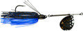 Picasso All Terrain Weedless In Line Spinner - Black Blue/Black Nickel blade