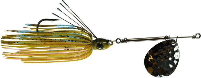 Picasso All Terrain Weedless In Line Spinner - Bluegill/Black Nickel blade