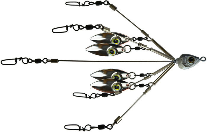 Picasso Bait Ball Finesse - Shad - Nickel Blade With Eye