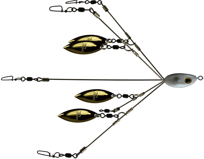 Picasso Bait Ball Junior Shad - Gold Blade