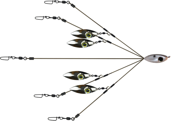 Picasso Bait Ball Original - Shad - Nickel Blade With Eye