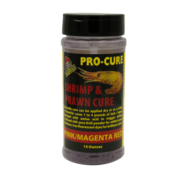 Pro-Cure Shrimp N' Prawn Cure 14 oz. - Pink/Magenta Red