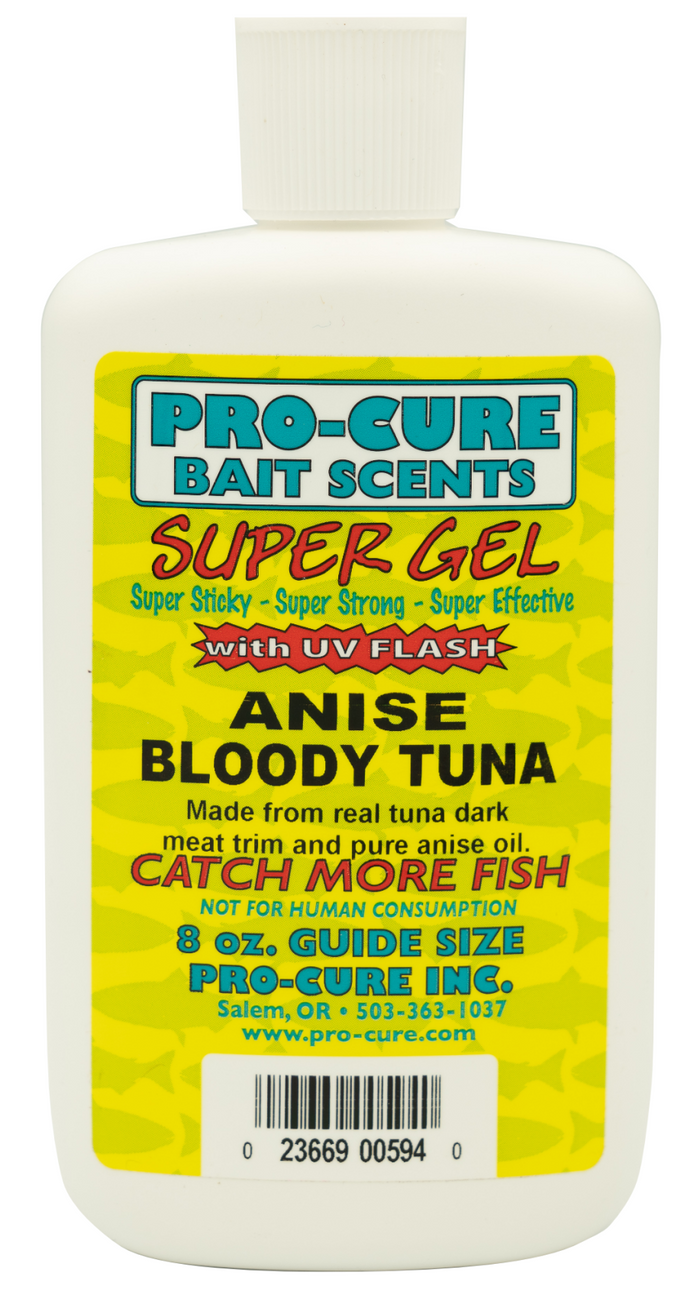 Pro-Cure Super Gel Attractants 8 oz Anise/Bloody Tuna