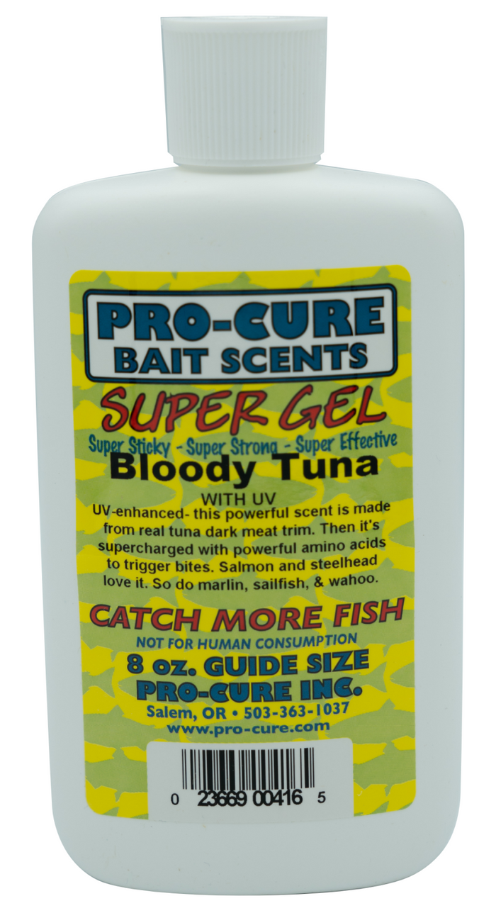 Pro-Cure Super Gel Attractants 8 oz - Bloody Tuna