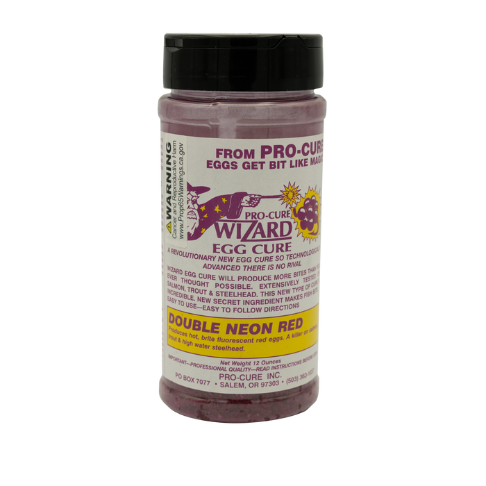 Pro-Cure Wizard Egg Cure 12 oz. - Double Neon Red