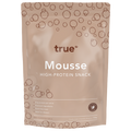 True Mousse high-protein snack pouch, rich chocolate flavour, 150g resealable pack by True Protein — premium high-protein dessert made in Australia.
