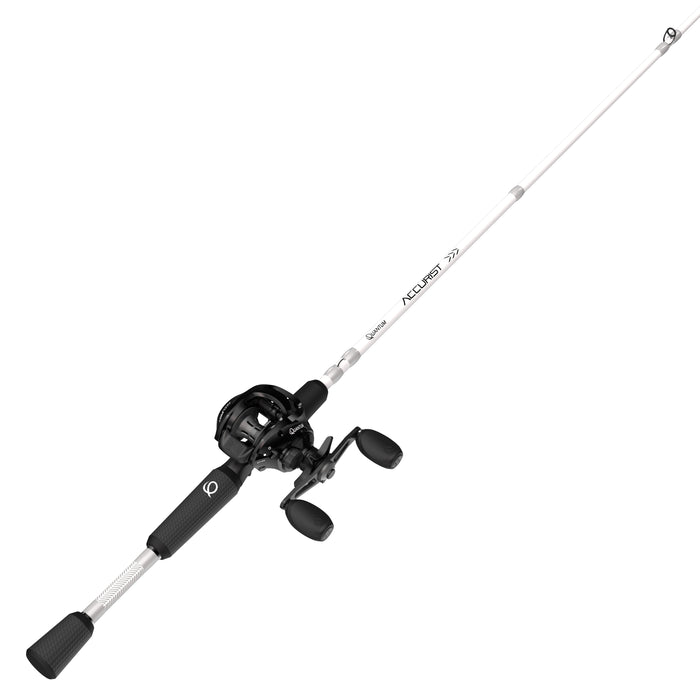 Quantum Accurist Baitcasting Combo - Black Quantum Accurist 100 Black / 7' Medium Heavy Combo
