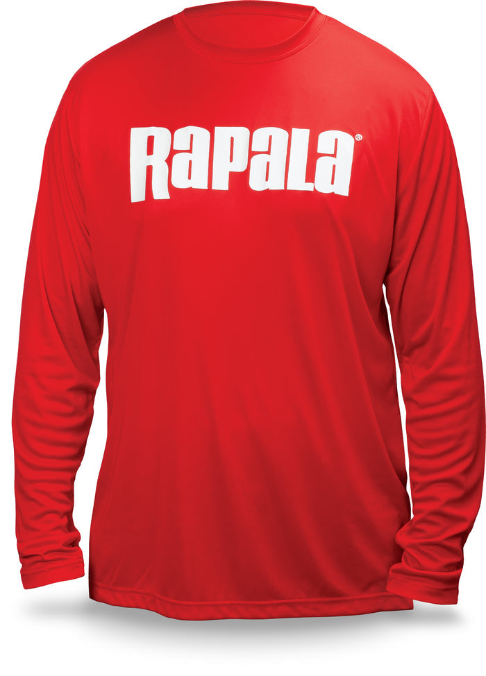 Rapala Core Long Sleeve T-Shirt - Red