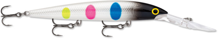 Rapala Down Deep Husky Jerk 12 Deep Diving Jerkbait Black Wonderbread