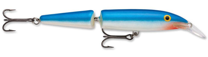 Rapala J13 Jointed 5 1/4 inch Balsa Wood Minnow - Blue