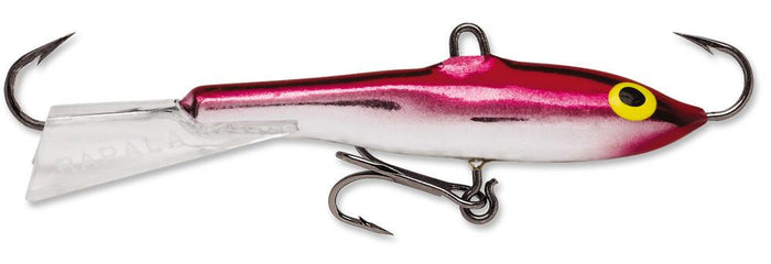 Rapala Jigging Rap 2 3/4 inch W7 Ice Jigs - Chrome Red