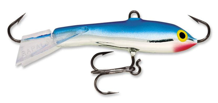 Rapala Jigging Rap 2 inch W5 Ice Jigs - Chrome Blue