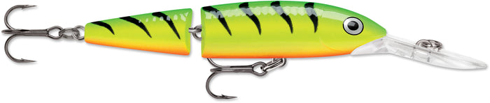 Rapala Jointed Deep Husky Jerk 08 Jerkbait/Trolling Minnow - Firetiger