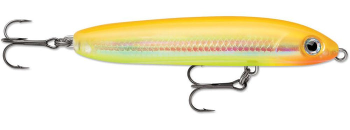 Rapala Skitter V 4 inch Topwater Walker Bone Chartreuse