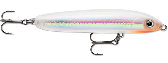 Rapala Skitter V 4 inch Topwater Walker - Glass Ghost