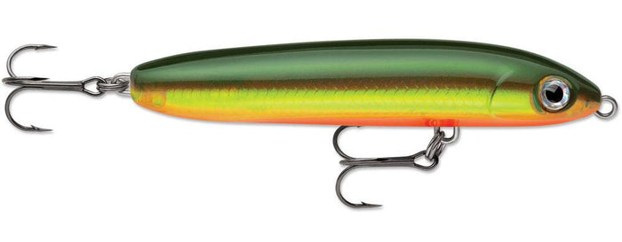 Rapala Skitter V 4 inch Topwater Walker - Hot Olive