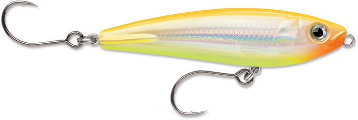 Rapala SXRSB-07 X-Rap Saltwater Subwalk Subsurface Walker - 2.75 Inch - Bone Chartreuse