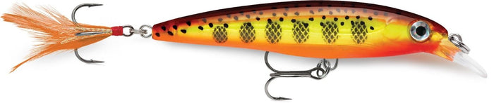 Rapala XR-04 X-Rap Shallow Diving Jerkbait - 1.5 Inch - Hot Mustard Muddler
