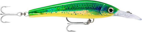 Rapala XRMXT-160 X-Rap Magnum Extreme Big Game Trolling Lure - 8 Inch - HD Dorado