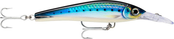 Rapala XRMXT-160 X-Rap Magnum Extreme Big Game Trolling Lure - 8 Inch - HD Blue Sardine