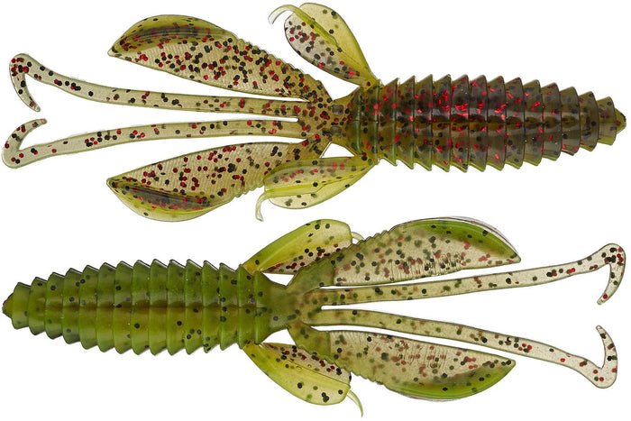 Reaction Innovations Kinky Beaver 5 inch Soft Plastic Creature Bait 7 pack - Coosa Special
