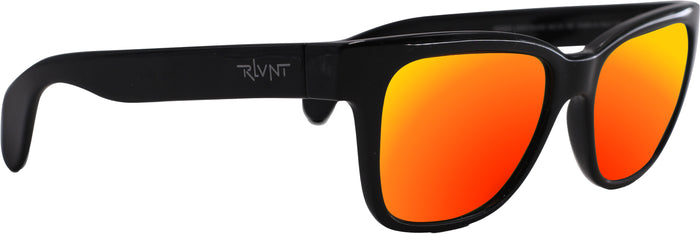 Shiny Black / Brown Lens / Freshwater Red