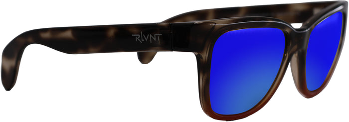 Tortoise Ginger / Brown Lens / Freshwater Blue