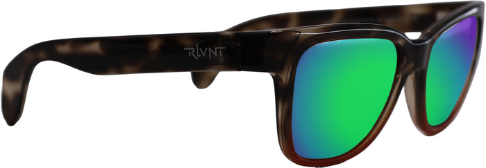 Tortoise Ginger / Brown Lens / Freshwater Green