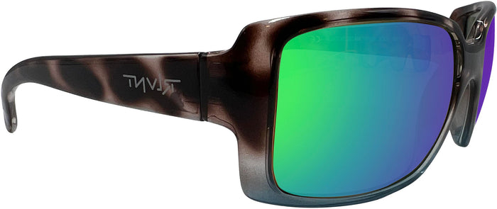 Tortoise Blue / Brown Lens / Freshwater Green