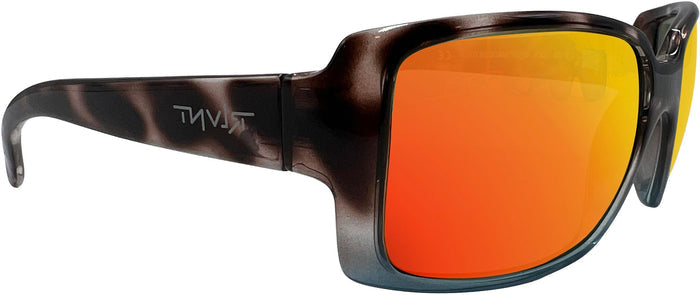 Tortoise Blue / Brown Lens / Freshwater Red