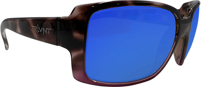 Tortoise Rose / Brown Lens / Freshwater Blue