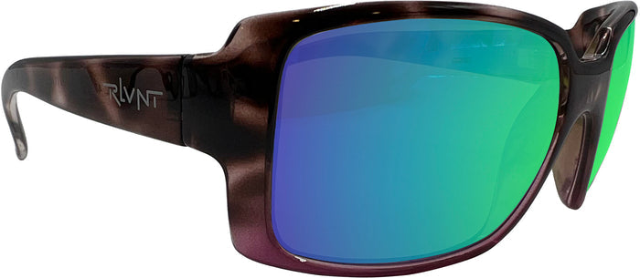 Tortoise Rose / Brown Lens / Freshwater Green